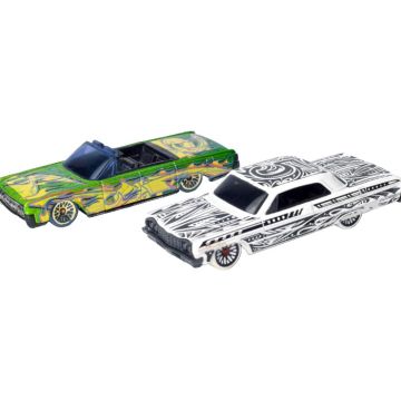 Two Lowriders Cars