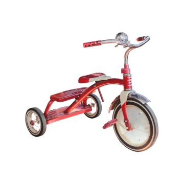 Vintage Kid Red Tricycle